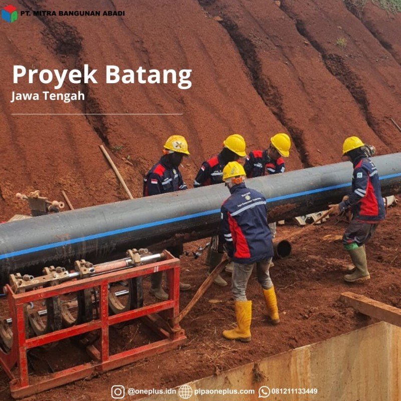 Proyek HDPE di Batang Jawa Tengah