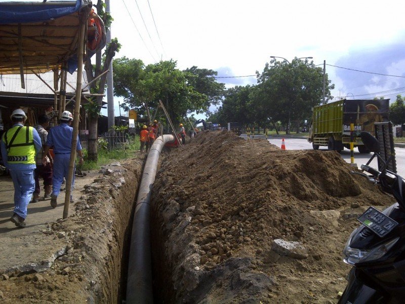 Proyek Pipa HDPE – Instalasi